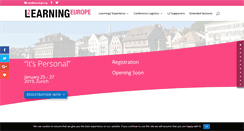Desktop Screenshot of learning2europe.org